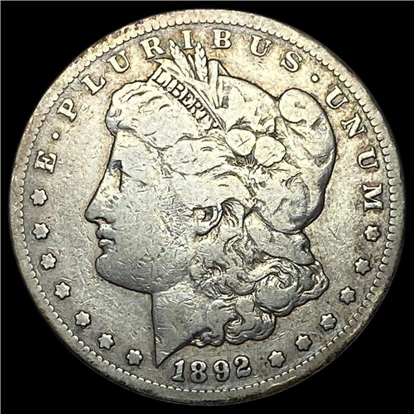 1892-CC Silver Morgan Dollar LIGHTLY CIRCULATED