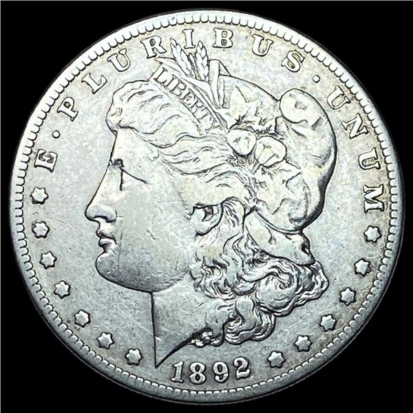 1892-O Silver Morgan Dollar LIGHTLY CIRCULATED