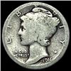Image 1 : 1916 Mercury Dime NICELY CIRCULATED