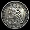 1875-CC Silver Seated Liberty Dime LIGHTLY CIRCULATED