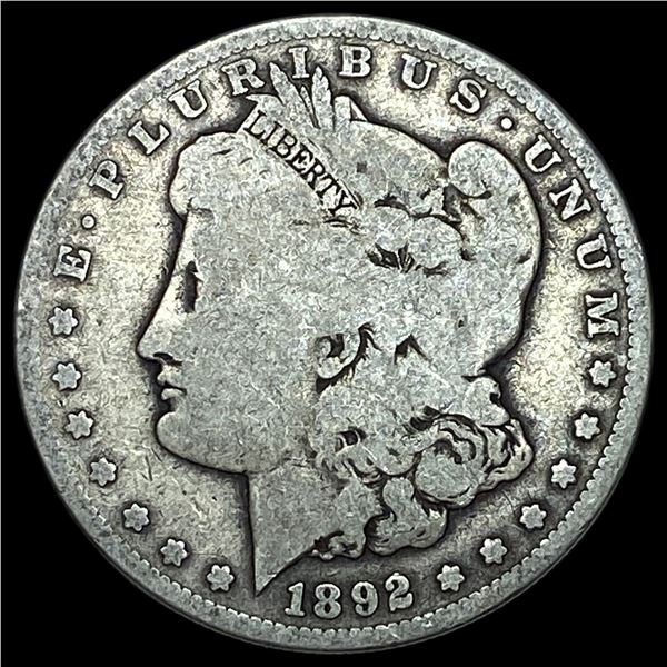 1892 Silver Morgan Dollar NICELY CIRCULATED