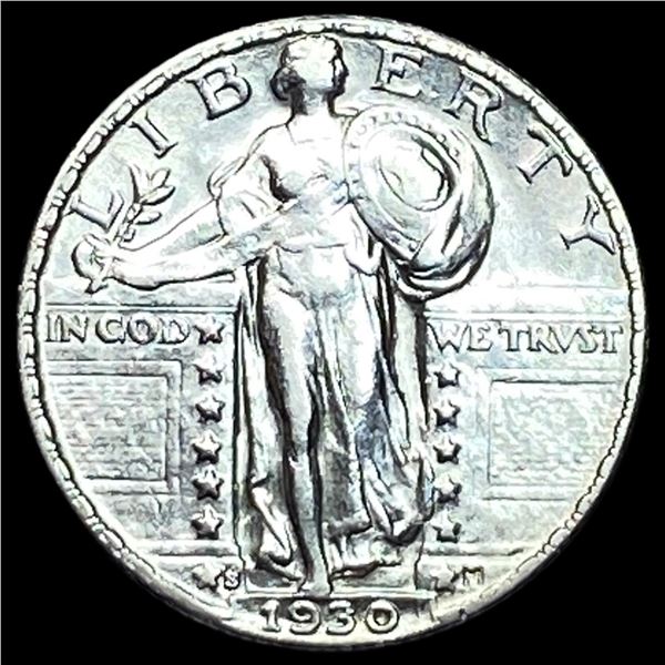 1930-S Silver Standing Liberty Quarter CLOSELY UNCIRCULATED