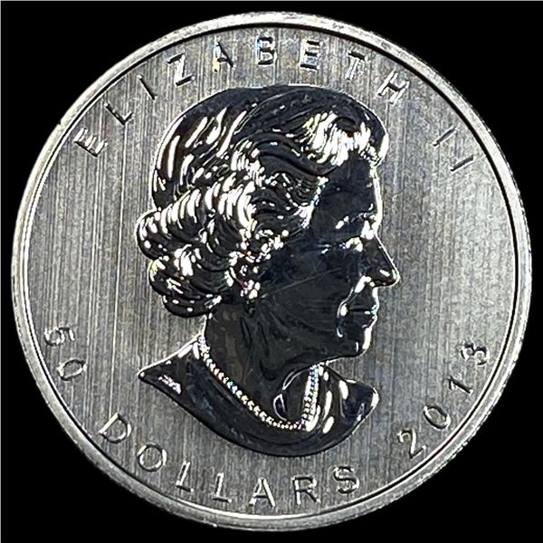2013 Canada 1 oz Platinum Maple Leaf $50 SUPERB GEM BU