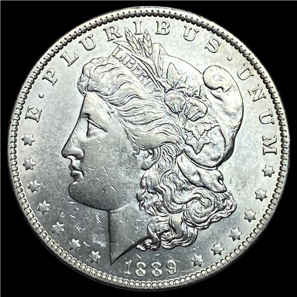 1889 Silver Morgan Dollar CLOSELY UNCIRCULATED