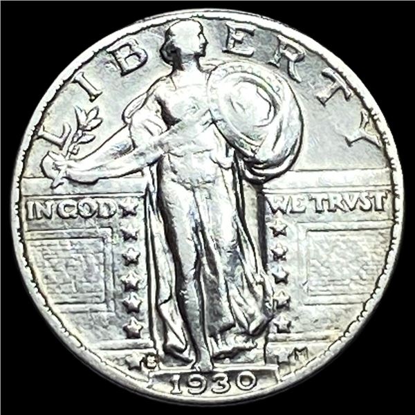 1930-S Silver Standing Liberty Quarter CLOSELY UNCIRCULATED