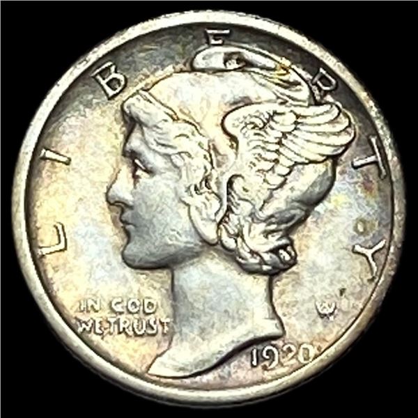 1920 Mercury Dime CLOSELY UNCIRCULATED