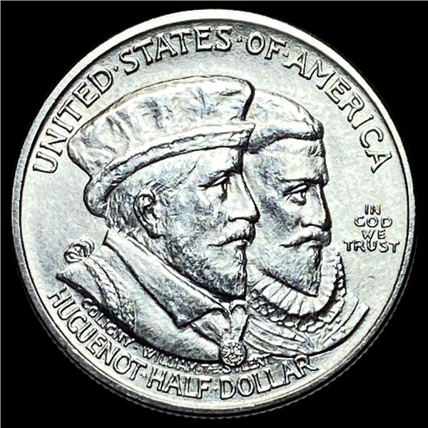 1924 Silver Huguenot-Walloon Half Dollar UNCIRCULATED