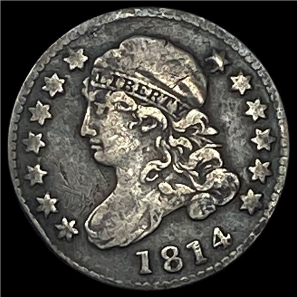 1814 Capped Bust Dime LIGHTLY CIRCULATED