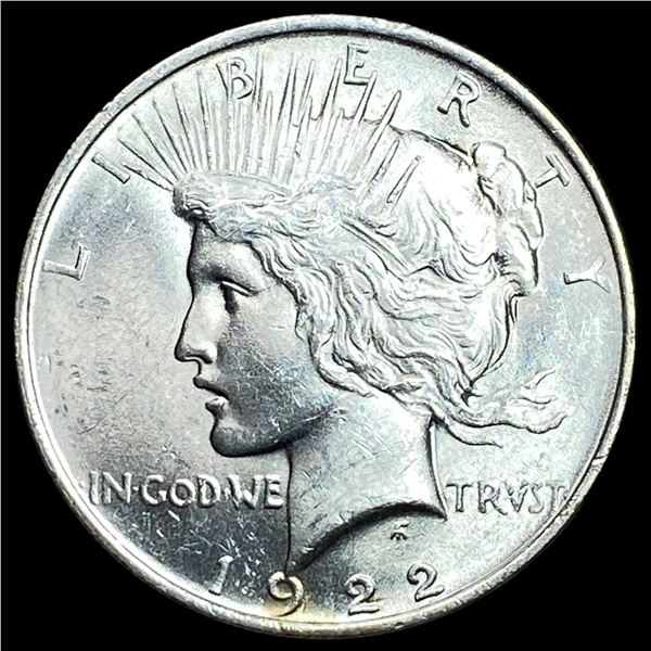 1922 Silver Peace Dollar CHOICE BU