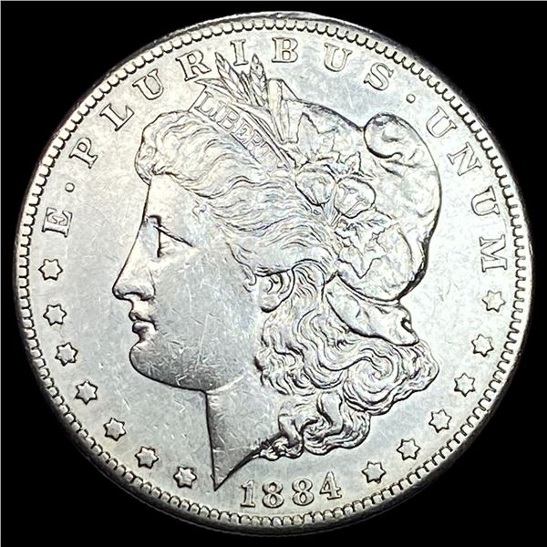 1884-S Silver Morgan Dollar NEARLY UNCIRCULATED