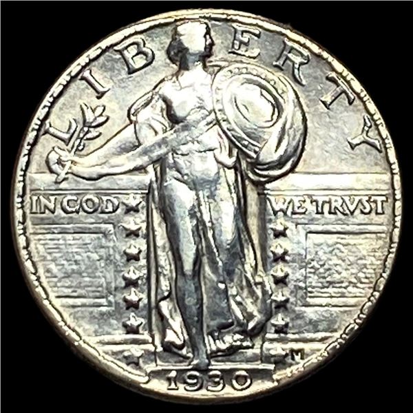 1930 Standing Liberty Silver Quarter CLOSELY UNCIRCULATED