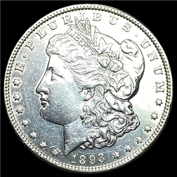 1893-S Silver Morgan Dollar CLOSELY UNCIRCULATED