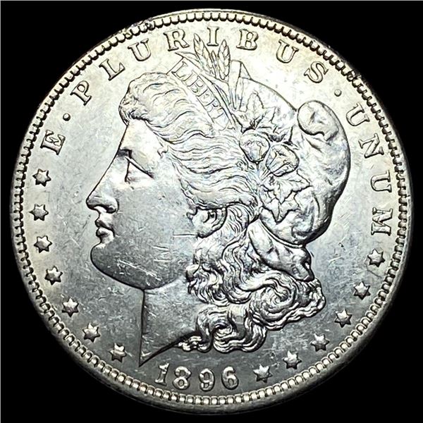 1896 Silver Morgan Dollar CLOSELY UNCIRCULATED