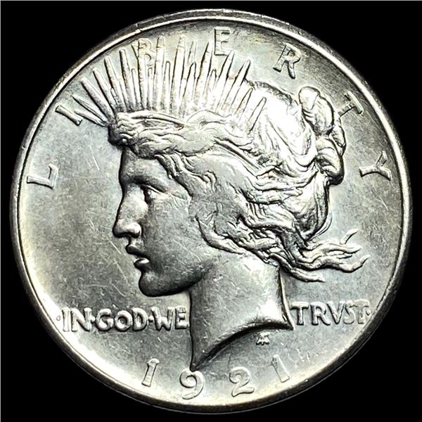 1921 Silver Peace Dollar CLOSELY UNCIRCULATED