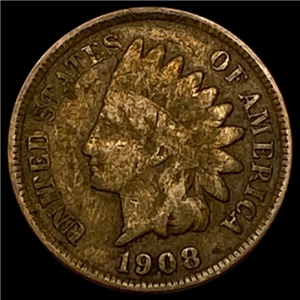1908-S Indian Head Cent NICELY CIRCULATED