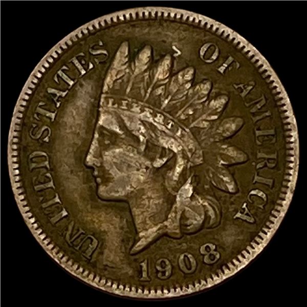 1908-S Indian Head Cent NICELY CIRCULATED