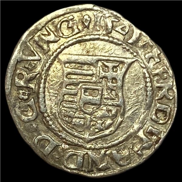 1540-1590 Hungary Madonna&Child SIlver Denar CLOSELY UNCIRCULATED