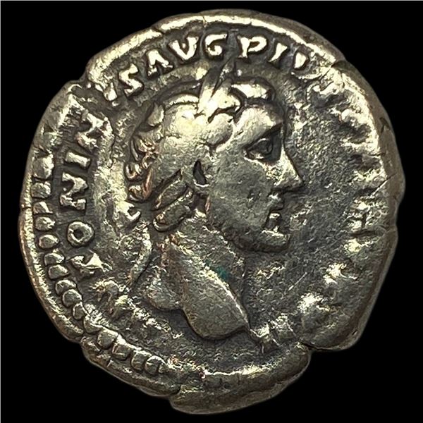 Roman Ant. Pius 138-161 AD Silver Denarius NEARLY UNCIRCULATED