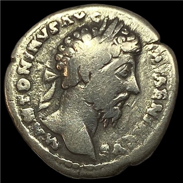 Roman Commodus 177-192 AD SIlver Denarius NEARLY UNCIRCULATED