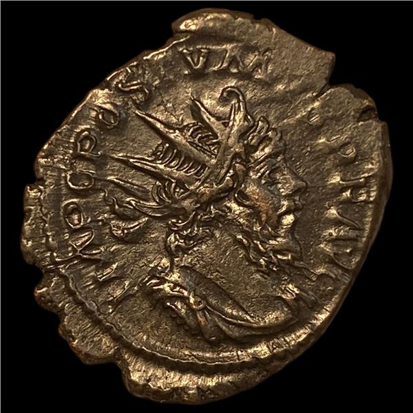 Roman Postumus 260-269 AD BI Dbl Denarius CHOICE AU