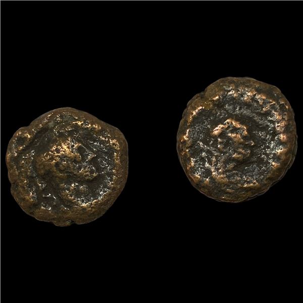 [2 Coins] Roman Egypt 235-284 AD BI Tetradrachm NEARLY UNCIRCULATED