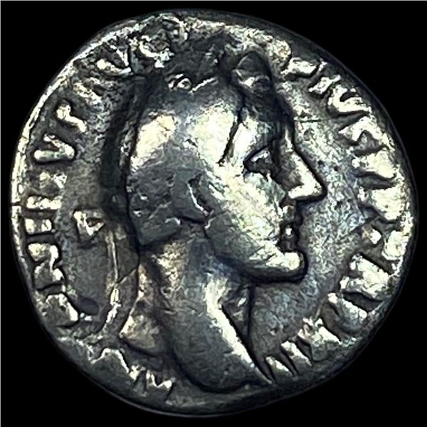 Roman Ant. Pius 138-161 AD Silver Denarius NEARLY UNCIRCULATED