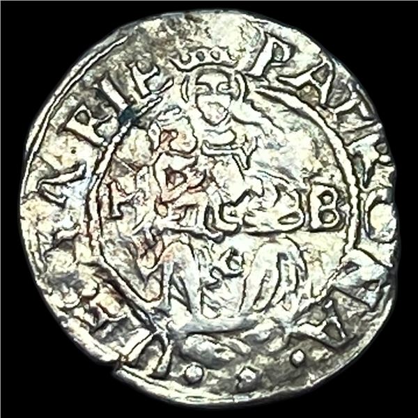 1540-1590 Hungary Madonna&Child Silver Denar CLOSELY UNCIRCULATED