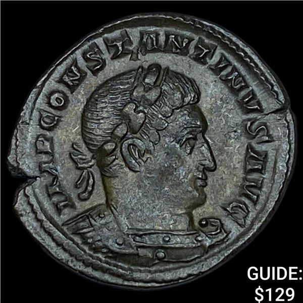 Roman Constantine I 307-337 AD BI Nummus UNCIRCULATED