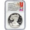 Image 1 : 2020-W WWII V75 American Silver Eagle Ultra Cameo NGC PF69
