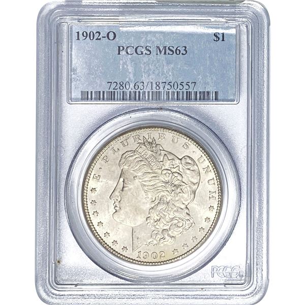 1902-O Morgan Silver Dollar PCGS MS63