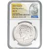 Image 1 : 2024 Silver Peace Dollar NGC MS70 First Day