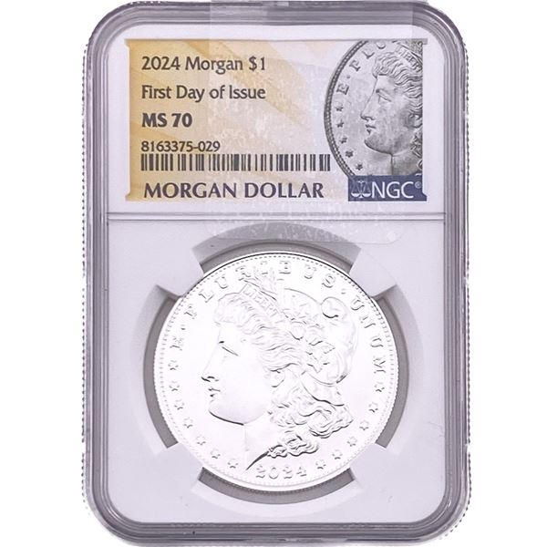 2024 Morgan Silver Dollar NGC MS70