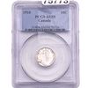 Image 1 : 1910 10C Canada Dime PCGS AU55