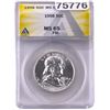 1956 Franklin Half Dollar ANACS MS65 FBL