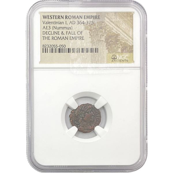 Western Roman Valentinian I, AD 364-375 AE3 NGC