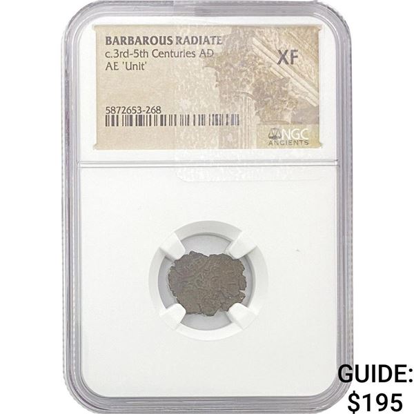 Barbarous Radiate c.3rd-5th Centuries AD AE 'Unit' NGC XF