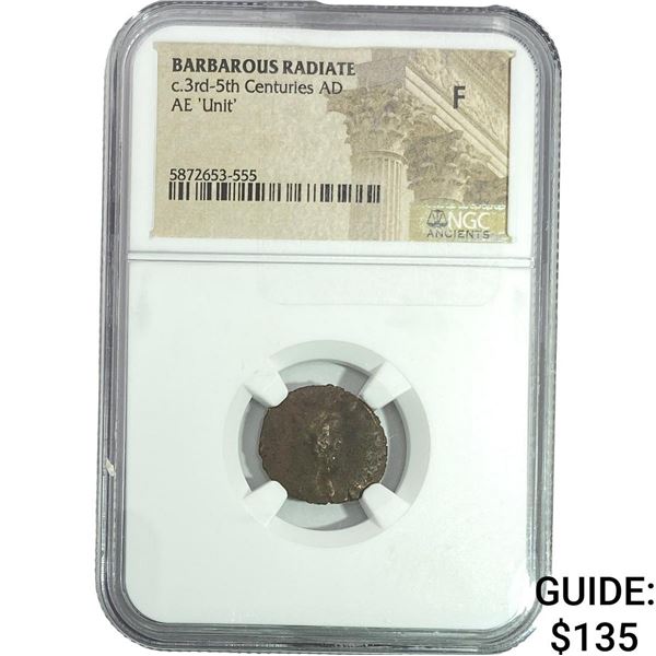 Barbarous Radiate c.3rd-5th Centuries AD AE 'Unit' NGC F