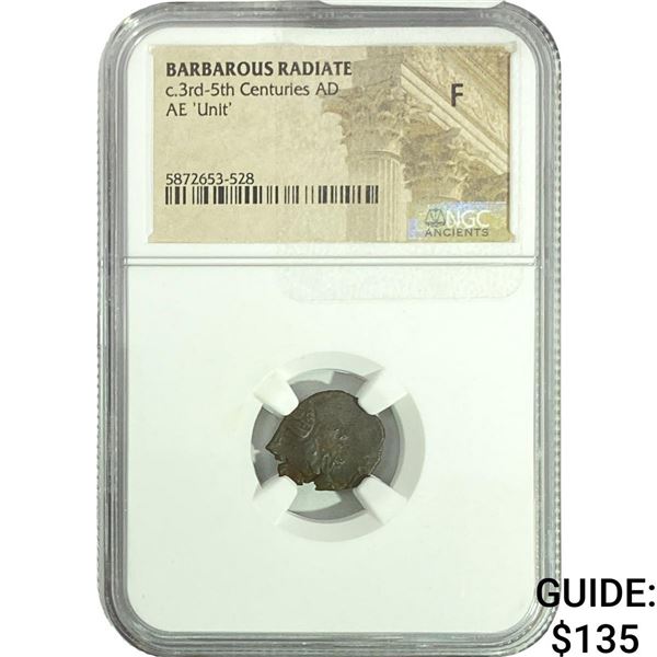 Barbarous Radiate c.3rd-5th Centuries AD AE 'Unit' NGC F