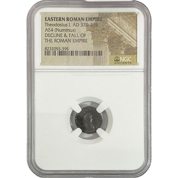 Eastern Roman Theodosius I, AD 379-395 AE4 NGC