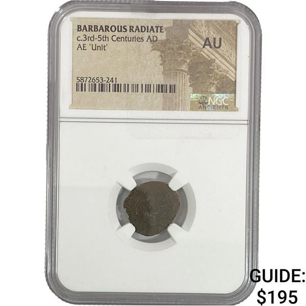 Barbarous Radiate c.3rd-5th Centuries AD AE 'Unit' NGC AU
