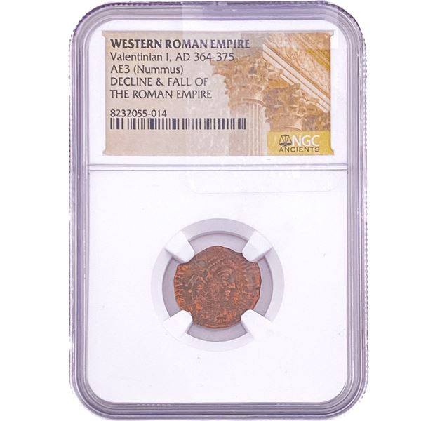 Western Roman Valentinian I, AD 364-375 AE3 NGC