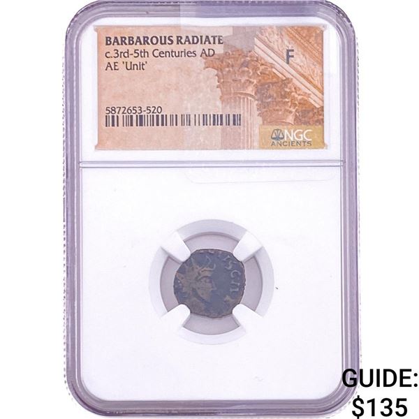 Barbarous Radiate c.3rd-5th Centuries AD AE 'Unit' NGC F