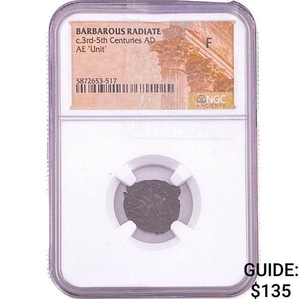 Barbarous Radiate c.3rd-5th Centuries AD AE 'Unit' NGC F