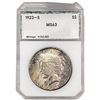 1923-S Silver Peace Dollar PCI MS63