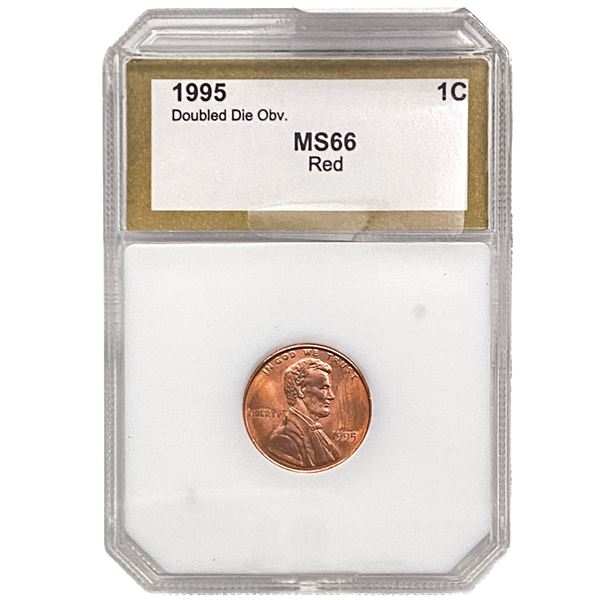 1995 DDO Lincoln Memorial Cent PCI MS66 Red