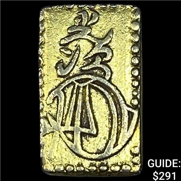 1868-1869 Japan Gold 2 Bu CLOSELY UNCIRCULATED