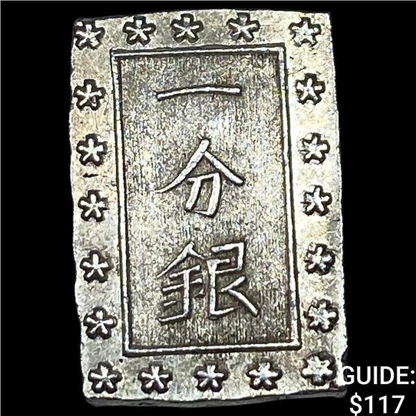 1859-1868 Japan Silver Bu UNCIRCULATED