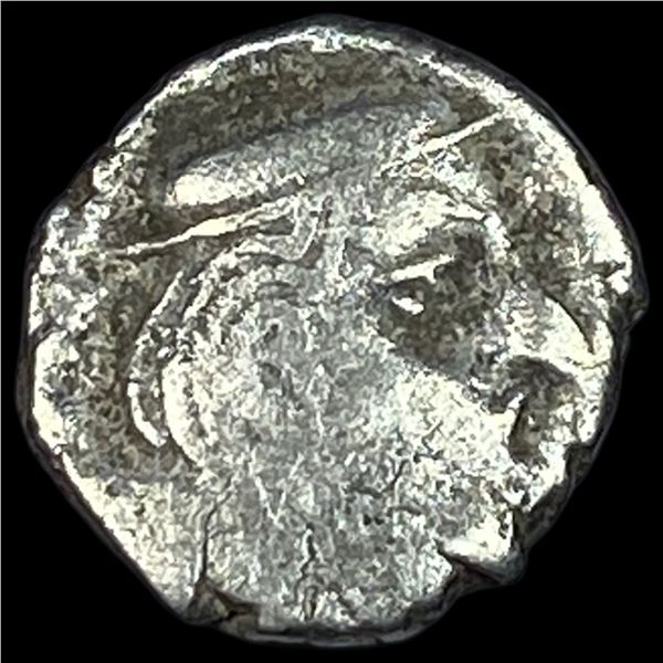 India Western Satraps 278-295 AD SIlver Drachm NEARLY UNCIRCULATED