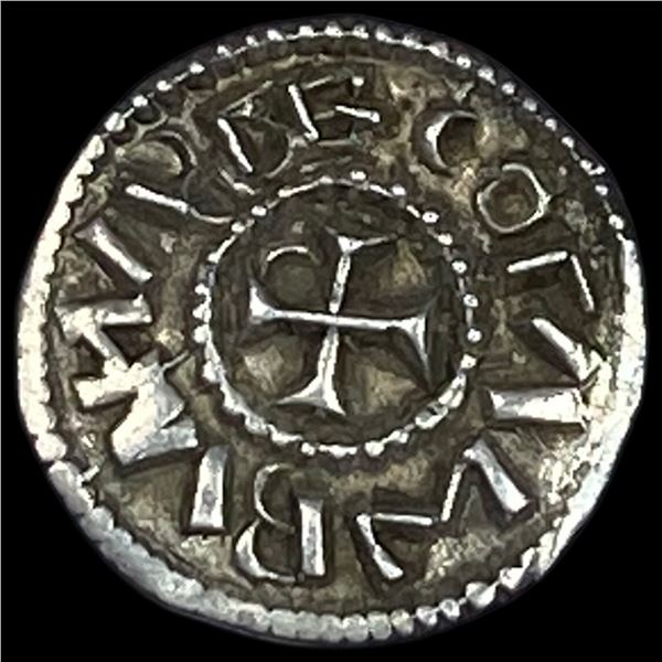 1095-1114 Hungary Cololman Silver Denar UNCIRCULATED
