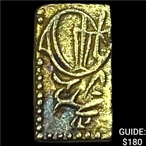 1832-1858 Japan Gold 2 Shu CLOSELY UNCIRCULATED